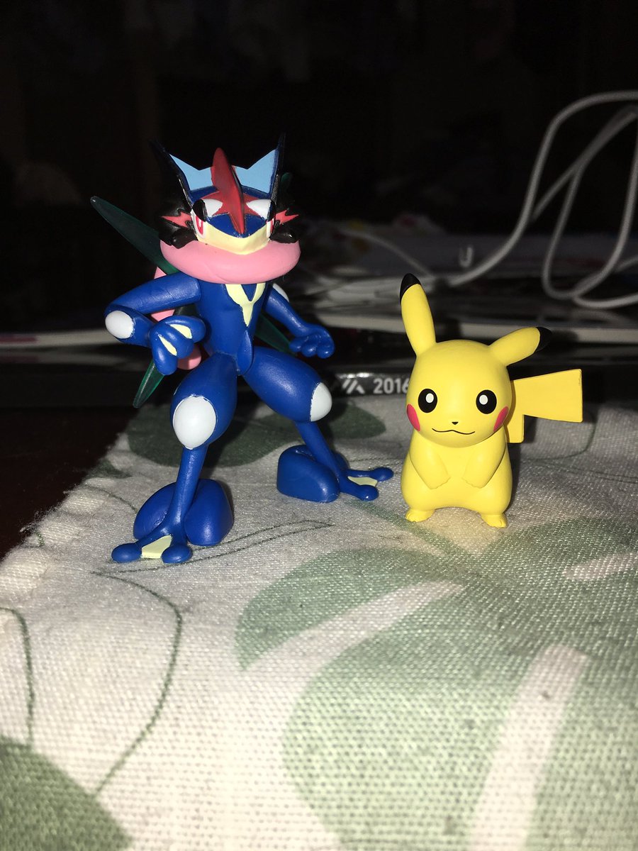 Hitoshi Hitoshi1994 ピカチュウとサトシゲッコウガ モンコレex アニポケ