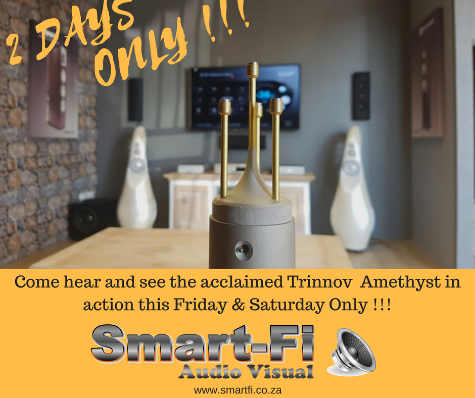 smartfiav's tweet photo. We have the Trinnov Amethyst Pre-amplifier from @TrinnovAudio hooked up to our @VividSystem G3's this weekend only! 
#PrepareToBeImpressed https://t.co/32Id2IYLmI