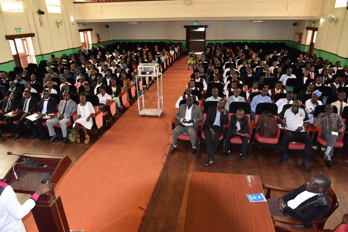 OwinoLule's tweet photo. happening now Students' Leadership Conference #SecureMyCampus
Deputy National Coordinator @NCPF_Official Mauso Brian addressing the audience https://t.co/YhbGgNZL3X