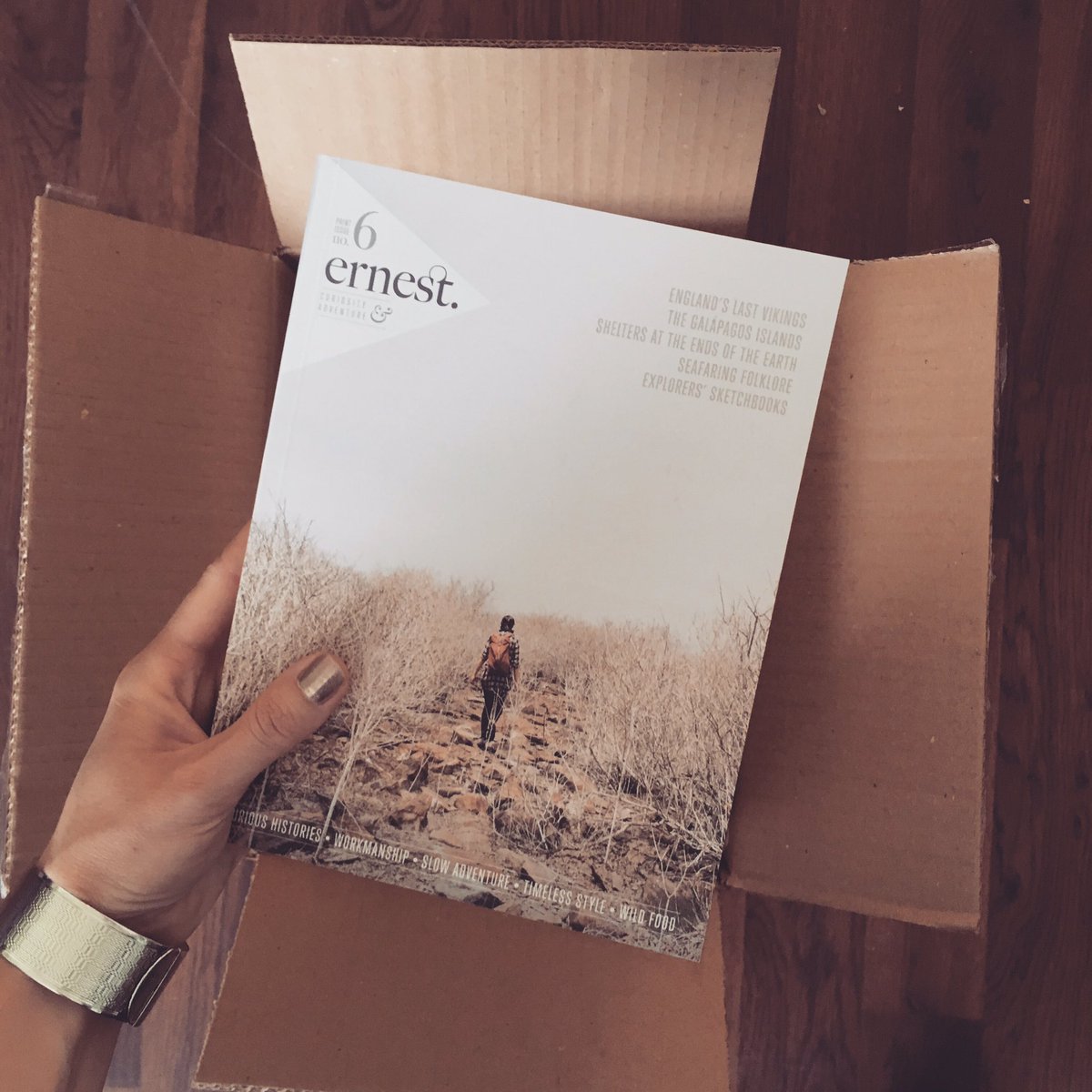 ErnestJournal's tweet photo. 150 copies of issue six just arrived at Ernest HQ. Basking in the smell of freshly printed ink. Keep a close eye on your letterboxes! https://t.co/uNfsre8sgY