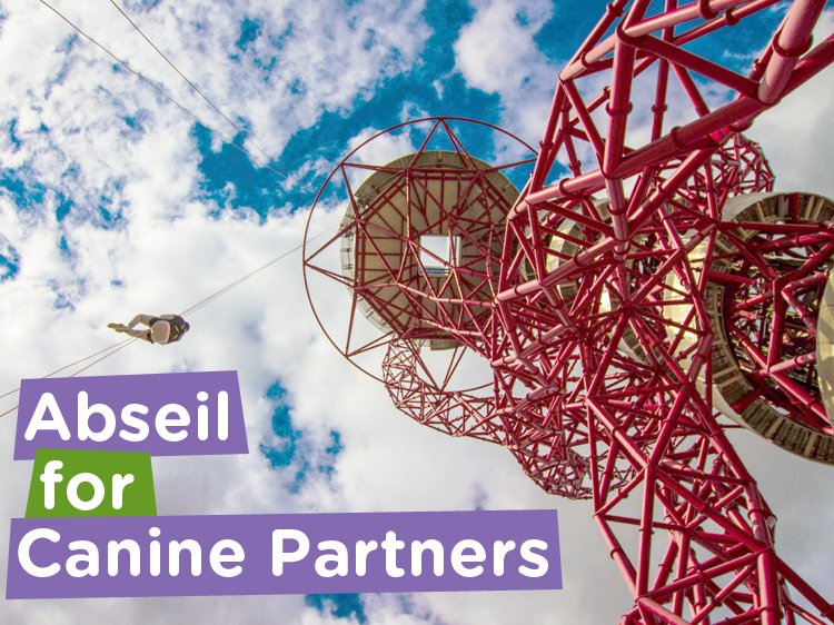 canine_partners's tweet photo. We have a few spaces left for our ArcelorMittal Orbit Abseil on 18 May! Sign up now to take on the challenge https://t.co/Bj1vLSnQhg https://t.co/pyXYoVodA8