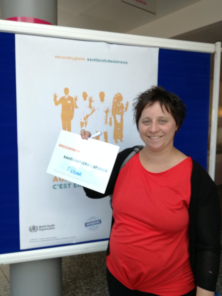 Marlieke de Kraker (@meakraker) on Twitter photo #CleanHands #HandHygiene #AntibioticResistance #HUGeneve @hopitaux_unige <a href="/WHO/">World Health Organization (WHO)</a> #CleanHands #HandHygiene #AntibioticResistance #HUGeneve @hopitaux_unige <a href="/WHO/">World Health Organization (WHO)</a>