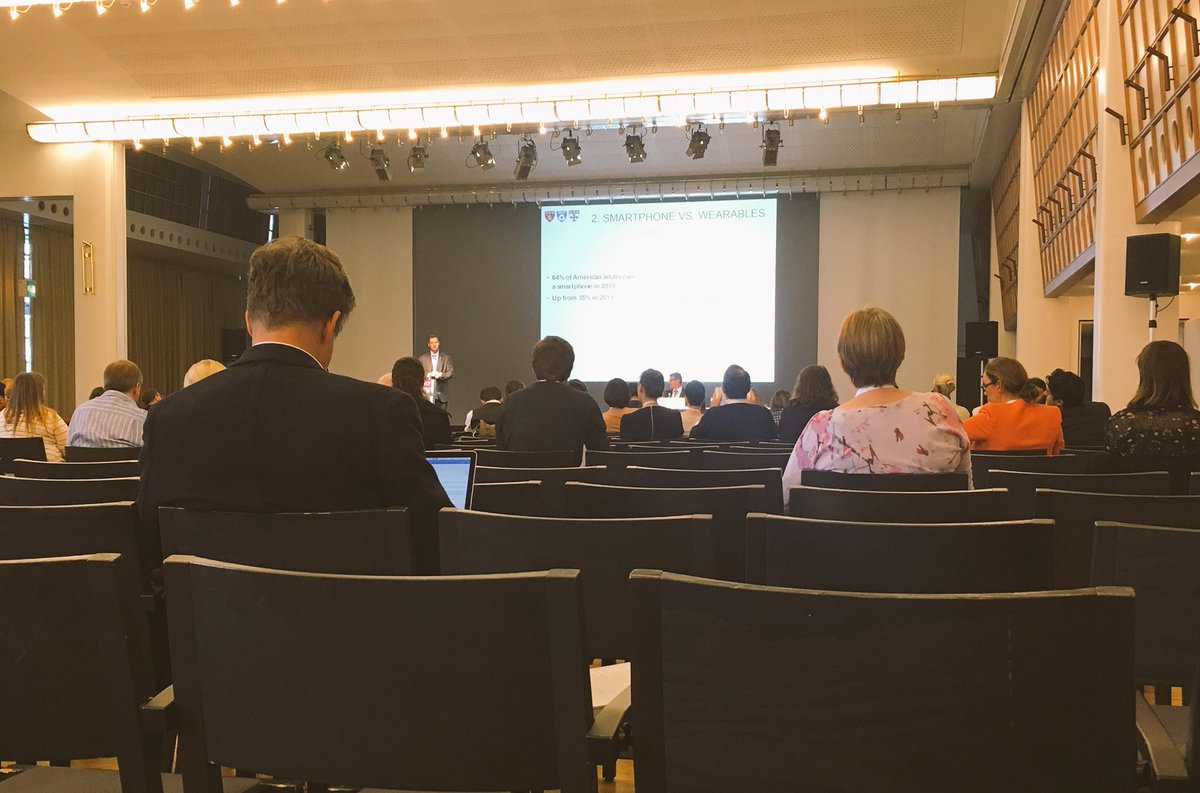 BrainTumourOrg's tweet photo. At Day 2 of #WFNOS2017 Dr Timothy Smith talks about the potential in collecting quality of life data from patients using their smartphones https://t.co/VEkbMPs9Xr