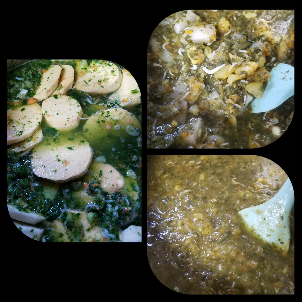 ぽぽん 野菜スープメモ サツマイモ 人参 しめじ ほうれん草 カブ カブの葉 キュウリ しらす ヒマラヤ岩塩 本葛粉 水500cc 圧力鍋10分 混ぜるだけでペースト状 犬ごはん 手作り犬ごはん わんごはん 食物アレルギー アレルギー犬