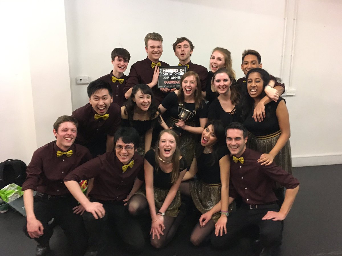 jeremysallis's tweet photo. .@Cambridge_Uni's answer to #Glee, National Champs #MastersOfShowChoir @CUShowChoir perform LIVE on @BBCCambs after 12pm https://t.co/Cn5anjmQI3