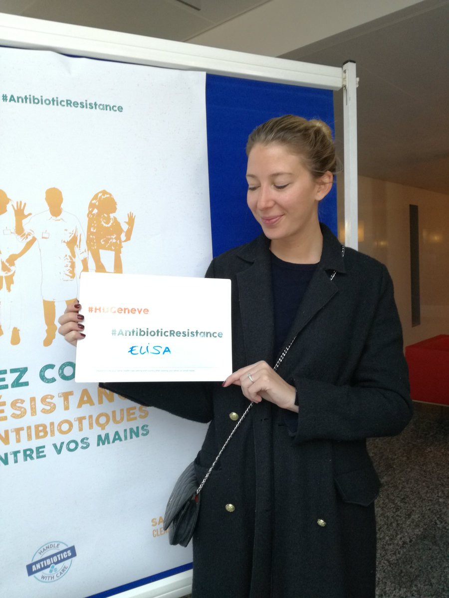 Marlieke de Kraker (@meakraker) on Twitter photo #CleanHands #HandHygiene #AntibioticResistance #HUGeneve @hopitaux_unige <a href="/WHO/">World Health Organization (WHO)</a> #CleanHands #HandHygiene #AntibioticResistance #HUGeneve @hopitaux_unige <a href="/WHO/">World Health Organization (WHO)</a>