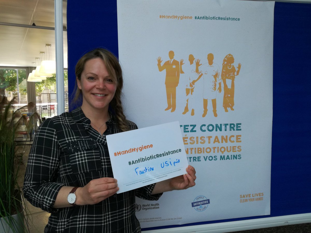 Marlieke de Kraker (@meakraker) on Twitter photo #CleanHands #HandHygiene #AntibioticResistance #HUGeneve @hopitaux_unige <a href="/WHO/">World Health Organization (WHO)</a> #CleanHands #HandHygiene #AntibioticResistance #HUGeneve @hopitaux_unige <a href="/WHO/">World Health Organization (WHO)</a>