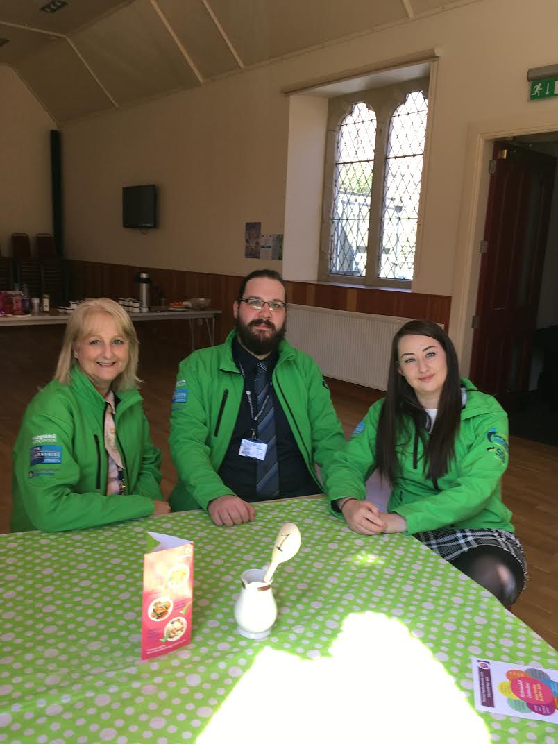 JobspotScotland's tweet photo. We attended the Lanark Community Cafe yesterday engaging with our clients as well as receiving a nice bowl of soup! #HealthyValleys https://t.co/y9EgLD82FQ