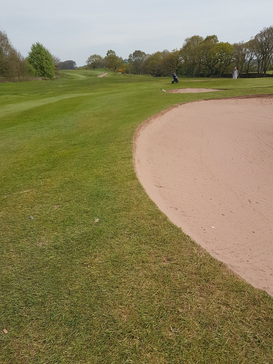 <a href="/ChorleyGolfClub/">Chorley Golf Club</a>  bunkers at pleasington golf club on Sunday.  Pristine.