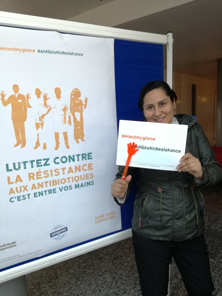 Marlieke de Kraker (@meakraker) on Twitter photo #CleanHands #HandHygiene #AntibioticResistance #HUGeneve @hopitaux_unige <a href="/WHO/">World Health Organization (WHO)</a> #CleanHands #HandHygiene #AntibioticResistance #HUGeneve @hopitaux_unige <a href="/WHO/">World Health Organization (WHO)</a>