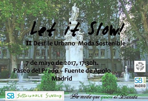 CircularProject's tweet photo. 📢 Se adelanta una hora el desfile #LetitSlow de este #SustainableSunday. Nos vemos a las ➡️17.30h ⬅️en la fuente de Apolo, ps. del Prado 👏 https://t.co/RMXZ82us6Q