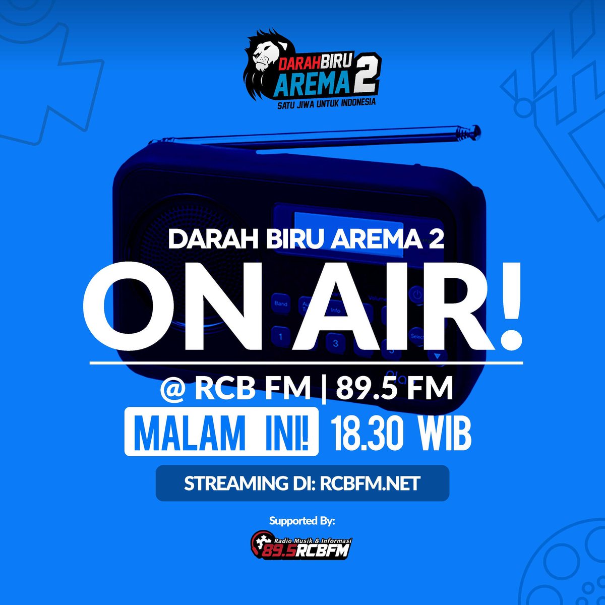 Darah Biru Arema tweet media
