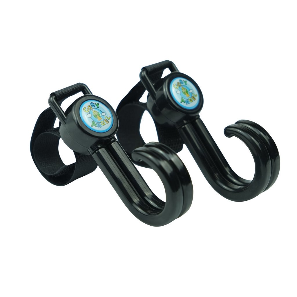 cosyangelstore's tweet photo. Our buggy hooks have hard-wearing Velcro straps that easily wrap around any handles and rotate 360 degrees. #cosyangelUK #buggyhooks #velcro https://t.co/ydcnDhawvW