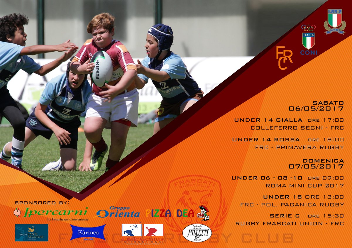 Vi aspettiamo tutti domenica a Cocciano... #frc #frascatirugbyclub #rugby
