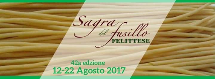ProLocoFelitto's tweet image. #sagradelfusillofelittese #sff2017 #SaveTheDate 12-22 agosto 2017 al centro di #felitto
