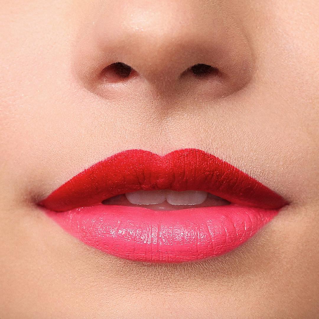 Rimmellondones's tweet photo. Consigue este #look bicolor en tus labios con el tono Take the Stage de los #TheOnlyOneMatte y el tono Pink Me Love Me de los #TheOnlyOne https://t.co/YQI0kZV9jM