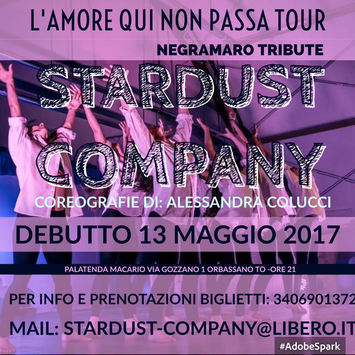 Abbiamo già un forte brivido al cuore, vi aspettiamo!  #stardustcompany

<a href="/Negramaro/">negramaro</a> #giulianosangiorgi #tributo #lamorequinonpassatour 💓☄