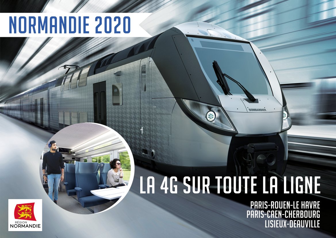 D'ici 2020, couverture 4G des Intercités : Paris-Rouen-Le Havre, Paris-Caen-Cherbourg et Paris-Deauville-Trouville.
👉normandie.fr/la-4g-sur-tout…