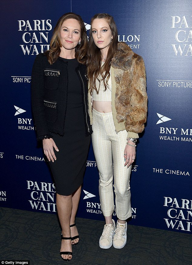 Diane Lane takes lookalike daughter Eleanor Lambert to Paris Can Wait premiere Daily Mail