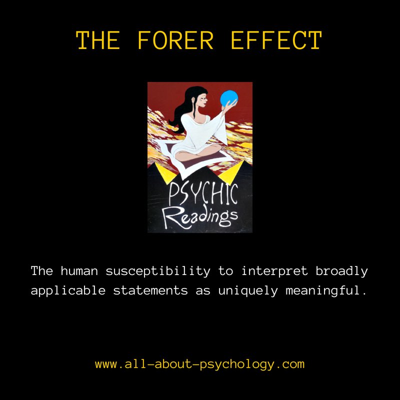 psych101's tweet photo. #ForerEffect #psychology https://t.co/yPDROhtPlY https://t.co/6ba9E2xxlK