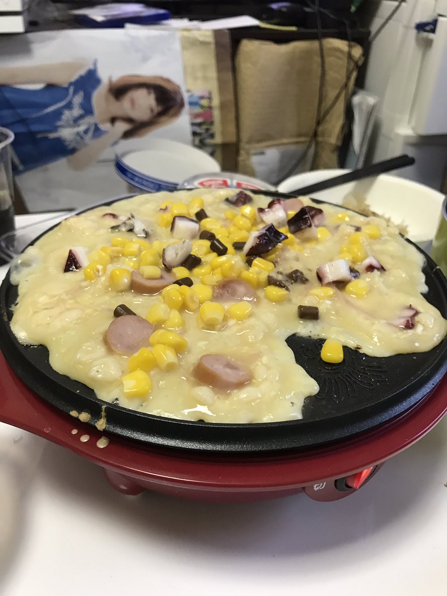 豊田裕也 Ar Twitter これぞ男子飯 笑 タコパ最高だ