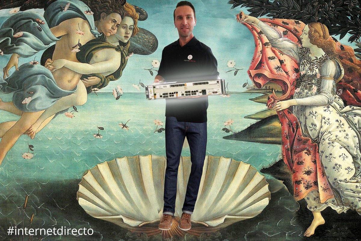 Internetdirec's tweet image. Despliegue de #FibraOptica. Ahora más y mejor:
Nuestros ingenieros están locos de alegría con la llegada de las nuevas cabeceras.