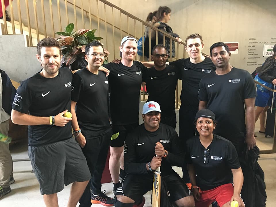 CambridgeMBA's tweet photo. Good luck to all to our students competing at MBAT, the annual MBA sports tournament in Paris.#mbatgameon #CambridgeMBA https://t.co/gnt7tIQzGq