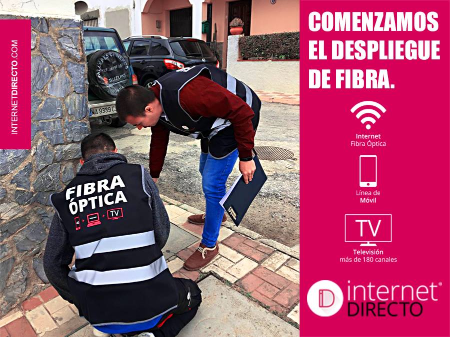 Internetdirec's tweet image. ¿Te dijeron que tú no podías?, ¿que no tendrías fibra óptica?
Infórmate en: internetdirecto.com/fibra-optica
#yunquera #fibraoptica #internetdirecto