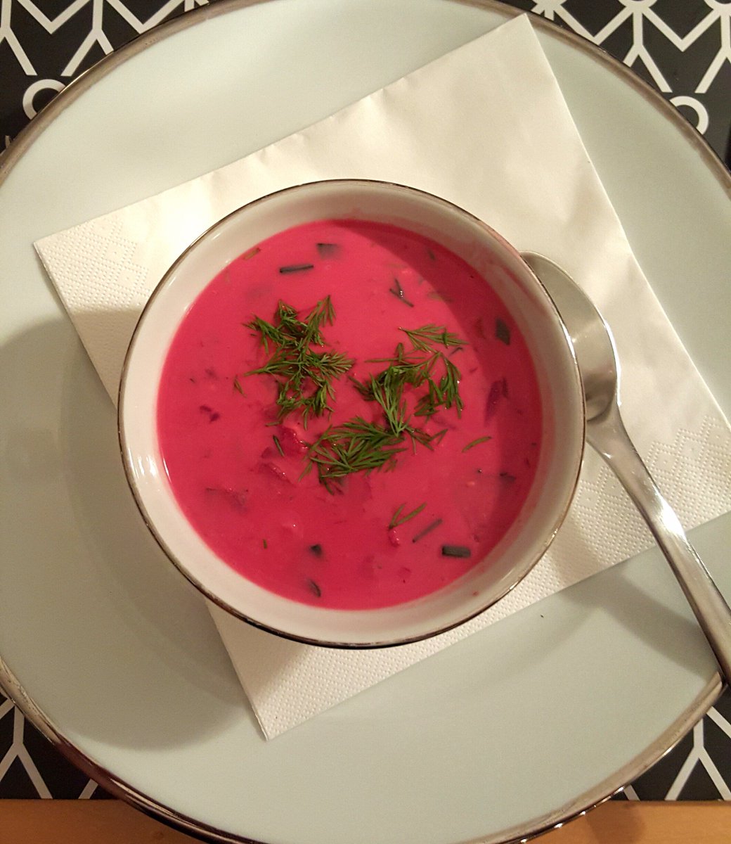 DSitel's tweet photo. beer gaspacho with egg and cucumber. perfect for summer #CookingFever #cooking #food #winelover #homemade https://t.co/6poVrMRGxk