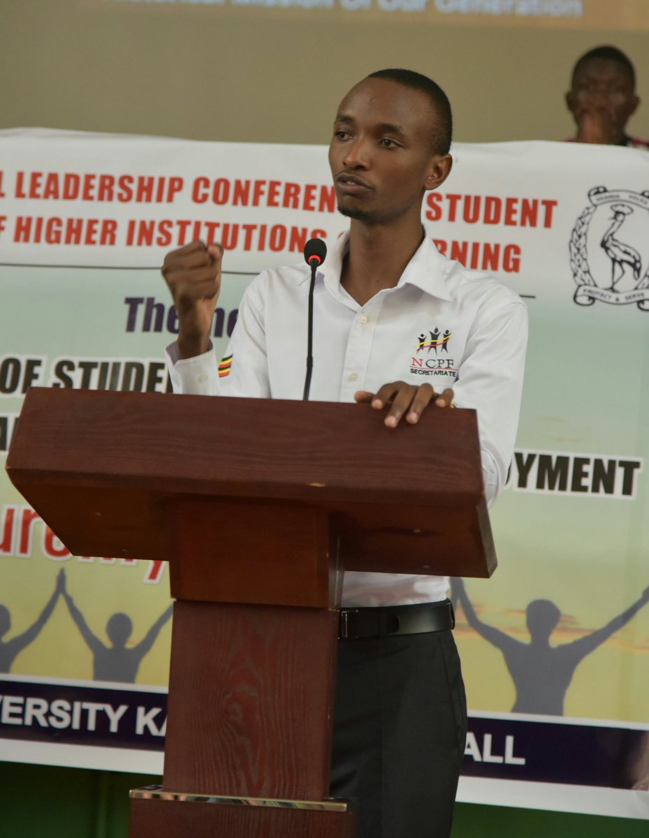 NCPF_Official's tweet photo. Uganda is the only country that we have and its us the youth be the citizens we want to be! Its us to organise ourselves! #SecureMyCampus https://t.co/Wddu1lSfpZ