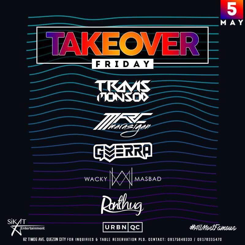 cj899's tweet photo. Dat line up. π₯ North lets go. @UrbnQC #TakeoverFridays #BeatProjectMNL #SiKatEntertainment https://t.co/8LpAbYOWPi