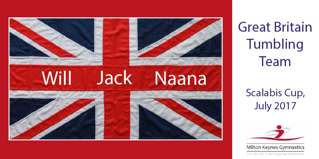 MiltonKeynesGym's tweet image. Congrats to 3 of our tumblers selected to represent GB at the Scalabis Cup in July. Will Breslin, Jack Leahy &amp;amp; Naana Oppon
@BritGymnastics