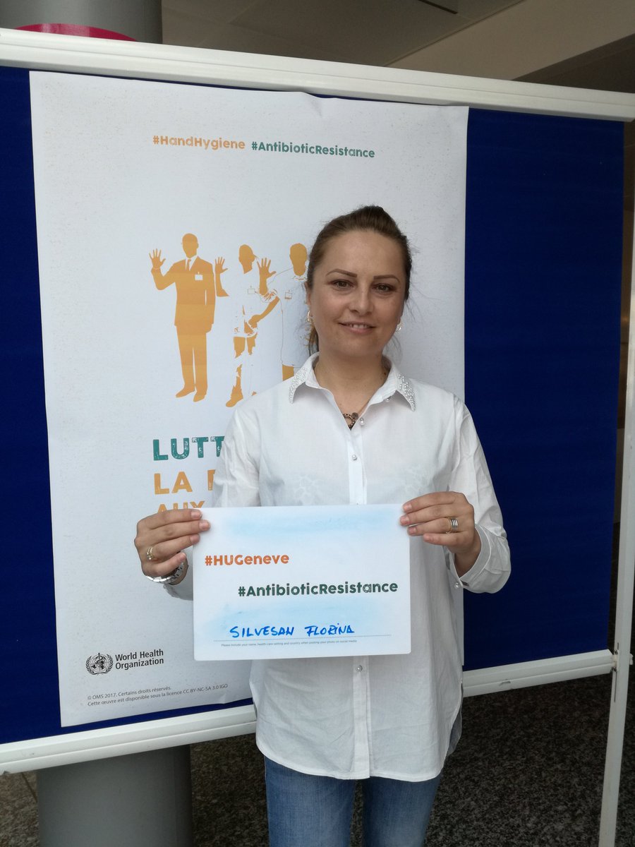 Marlieke de Kraker (@meakraker) on Twitter photo #CleanHands #HandHygiene #AntibioticResistance #HUGeneve @hopitaux_unige <a href="/WHO/">World Health Organization (WHO)</a> #CleanHands #HandHygiene #AntibioticResistance #HUGeneve @hopitaux_unige <a href="/WHO/">World Health Organization (WHO)</a>