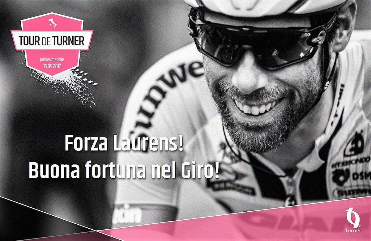 Vandaag aan de start van de Giro, op 15 september gast bij Tour de Turner - dé wielerklassieker voor managers en bestuurders <a href="/laurenstendam/">laurenstendam</a>