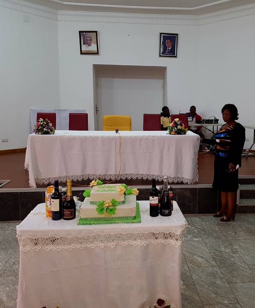 mtbmultimedia's tweet photo. Photos: @RtHonSBLalong receives surprise Birthday breakfast with top state house management staff 
https://t.co/qFQCsTs40W https://t.co/haJSSd2CYc