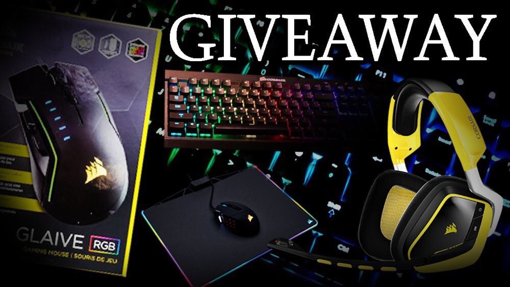 LTZONDA's tweet photo. [GIVEAWAY] Win a @CORSAIR mega bundle! Including Glaive mouse, K70 &amp; More RGB! #RGBGiveaway

Enter here: https://t.co/G2lkGstqaX https://t.co/lxK5fo7m49