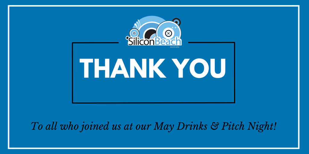 SiliconBeachMel's tweet photo. Thank you for joining us once again. Without you guys, we wouldn't be the most active #startup community in #Melbourne. #msbdrinks ๐ป๐ฌ https://t.co/XKoRAoqwdm