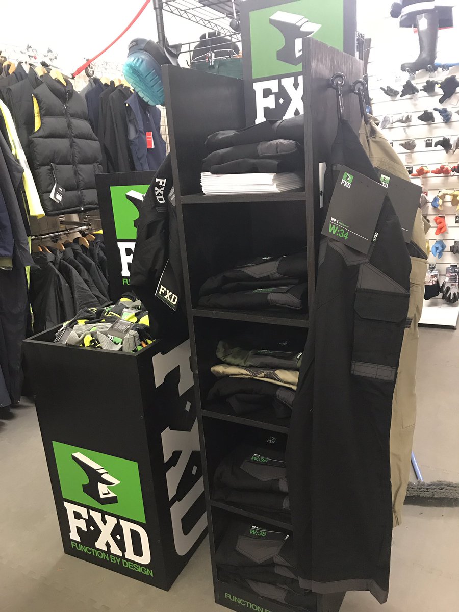 We are now official stockist for FXD Workwear.... Remember the name... it's going to be big!!