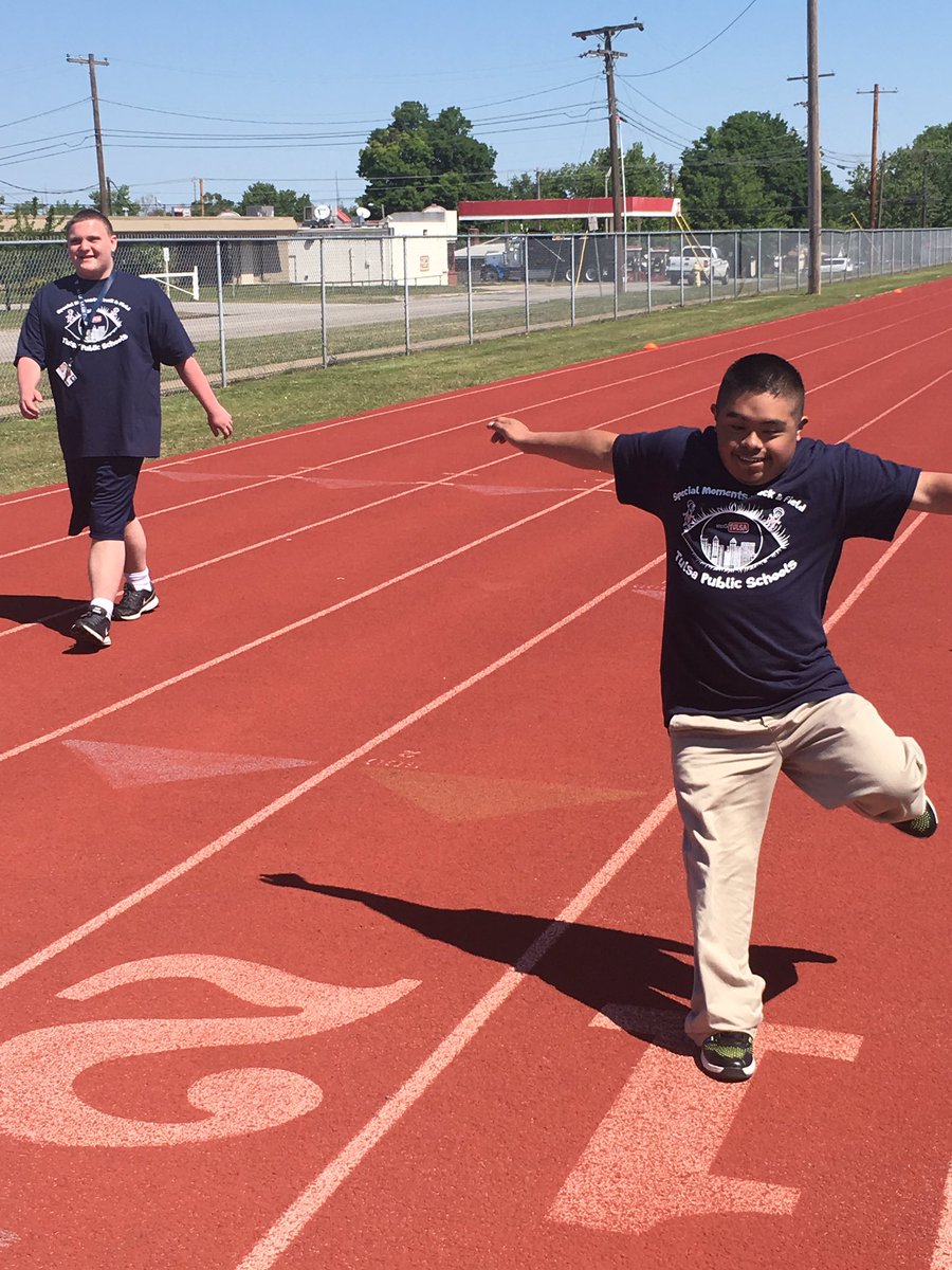 Some of our exceptional athletes are participating in track and field events at Hale HS today! #successTPS #exceptionalstudents