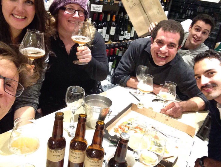 Team tasting..er I mean training <a href="/kernelbrewery/">Kernel Brewery</a> was the highlight for everyone..especially <a href="/MarkTheFlo/">Marco Floridia</a>