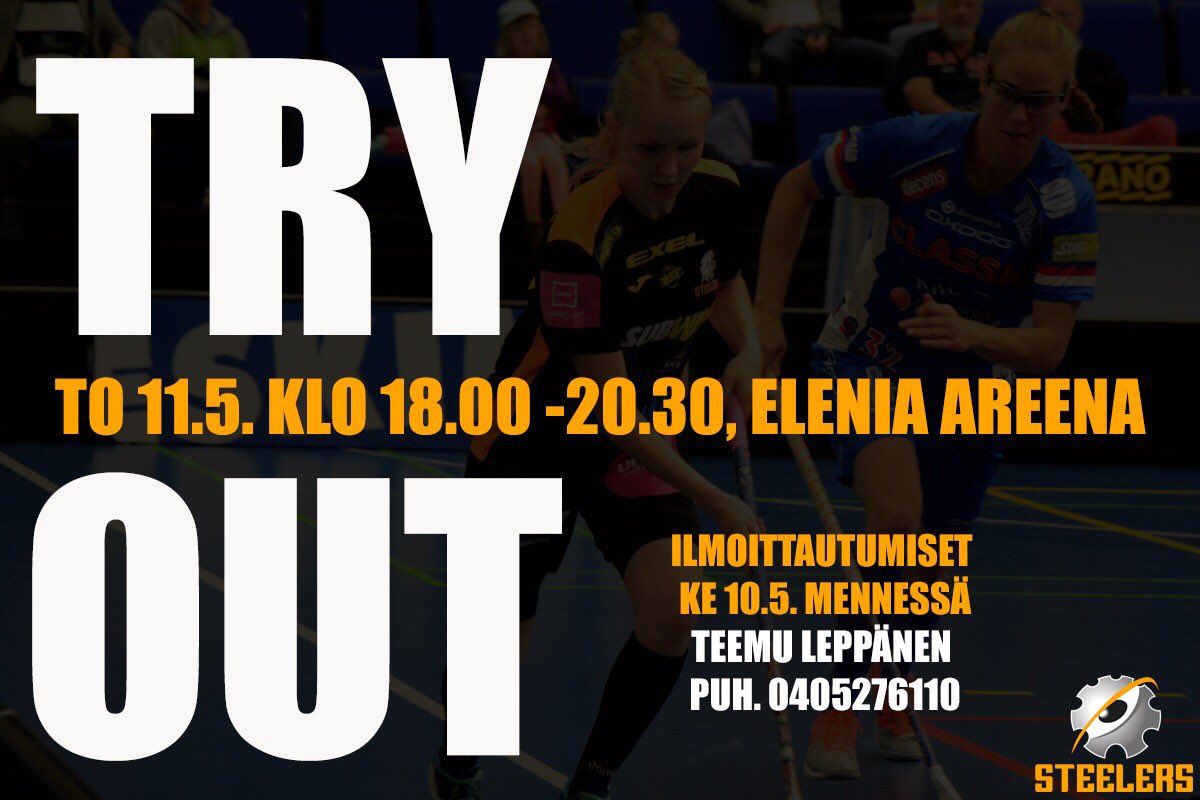 Myös <a href="/SteelersNaiset/">Steelers Naiset</a> kääntää katseensa kohti ensi kautta, tuu testiin! #salibandy #nsb1div #hämeenlinna