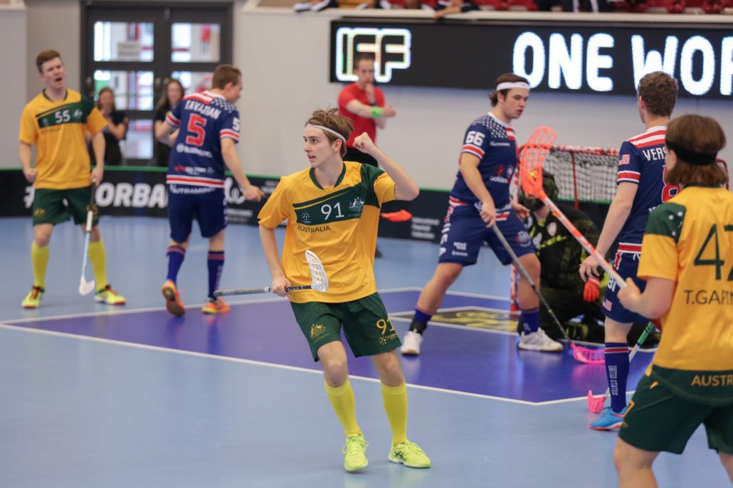 Australia won again wfc2017.se/?p=4769 #u19wfc #floorball #future #friendship #fightingspirit