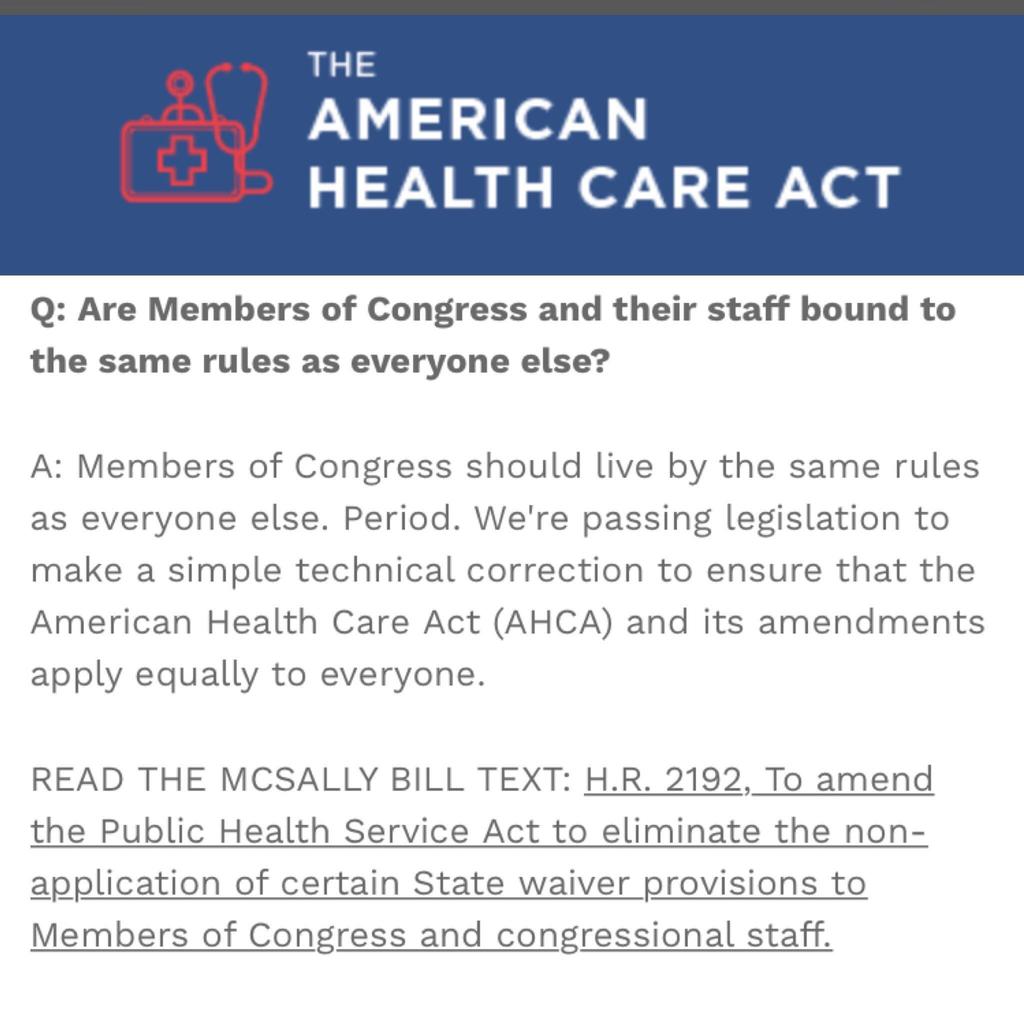 TrumpHypeTrain's tweet photo. Unlike BarryCare - Congress is NOT exempt and MUST use the same healthcare plan as the American people. The elites DO NOT GET SPECIAL TREAT… https://t.co/t8G7gpZole