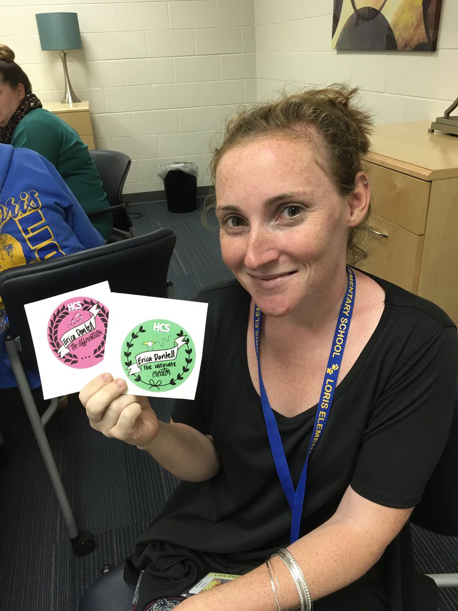 TerraBodkins's tweet image. Way to go Ms. Dontell! #hcspdl #hcsbadges #loriselementary