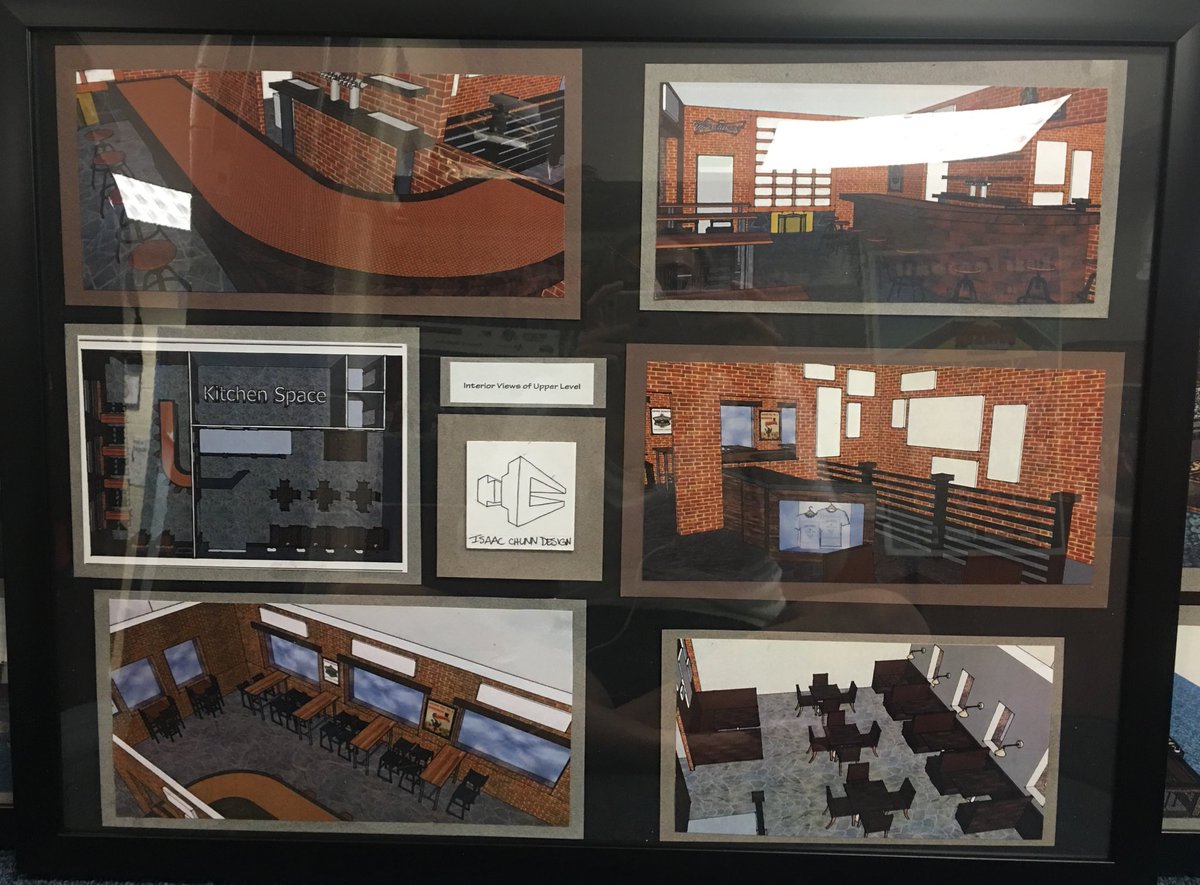 Check out these renderings made by students at KHS. This is the future of the Monkey Bar &amp; Grille!