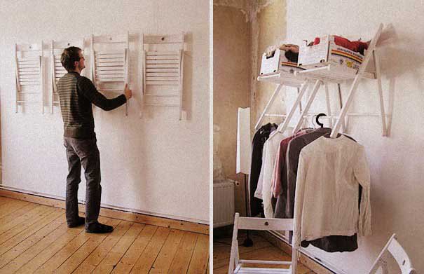 PrideofHOUSE's tweet photo. Really fun way to use those chairs as storage facilitators! #homesweethome #interiordesign #creative #design https://t.co/x3brw6B77i