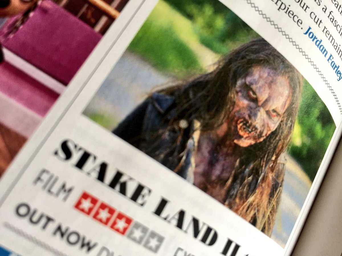 RavenBanner's tweet photo. . @TotalFilm says #STAKELAND2 does the characters proud & rates it ⭐️⭐️⭐️.
Have you watched #TheStakelander yet? https://t.co/TACPA8nMYL