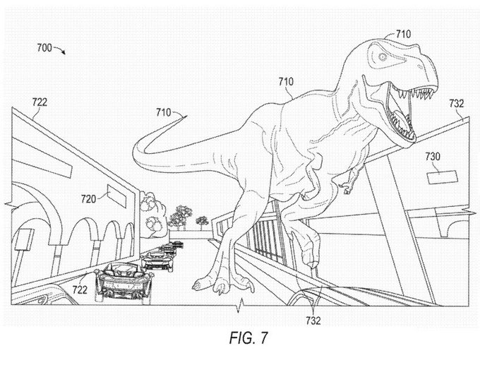 Dinosaurs roaming the streets! Emoji on bulidings! Dual-cam @Spectacles! this $SNAP AR patent has it<a href="/tag/oc3"class="tags"><span>#oc3</span></a>
