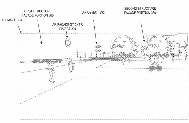 Dinosaurs roaming the streets! Emoji on bulidings! Dual-cam @Spectacles! this $SNAP AR patent has it<a href="/tag/oc3"class="tags"><span>#oc3</span></a>