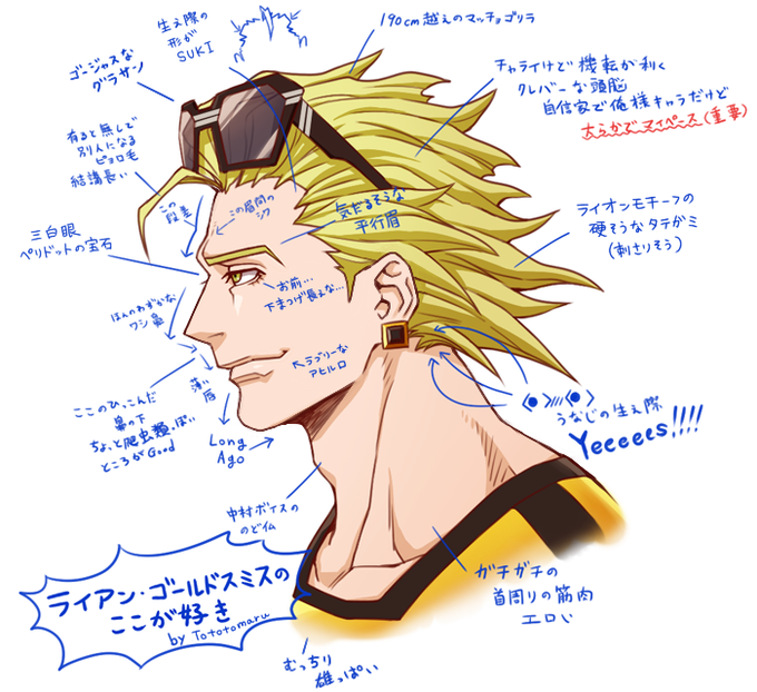 ライアン ゴールドスミスのtwitterイラスト検索結果